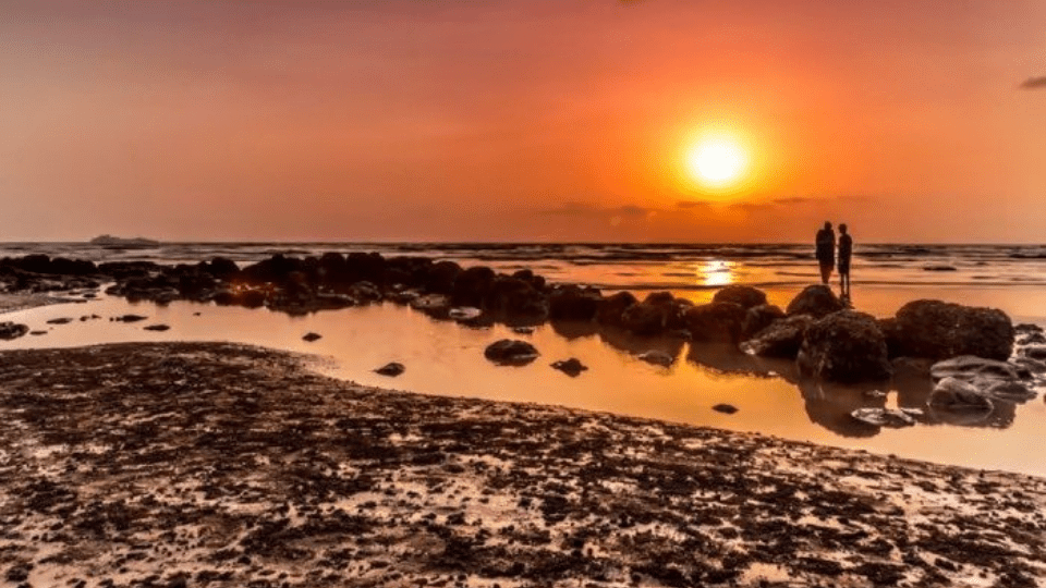 Scenic Kihim Beach in Alibaug